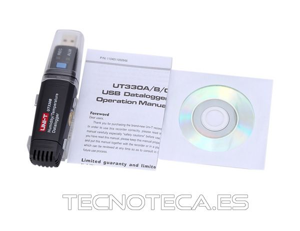 UT330B. Datalogger termometro e higrometro PC USB - Imagen 2