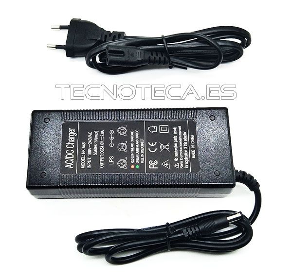 Cargador baterias LI-ON 13X18650 54,6V 13S