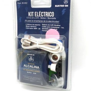 KIT electrico escolar con motor y lampara. 80.602