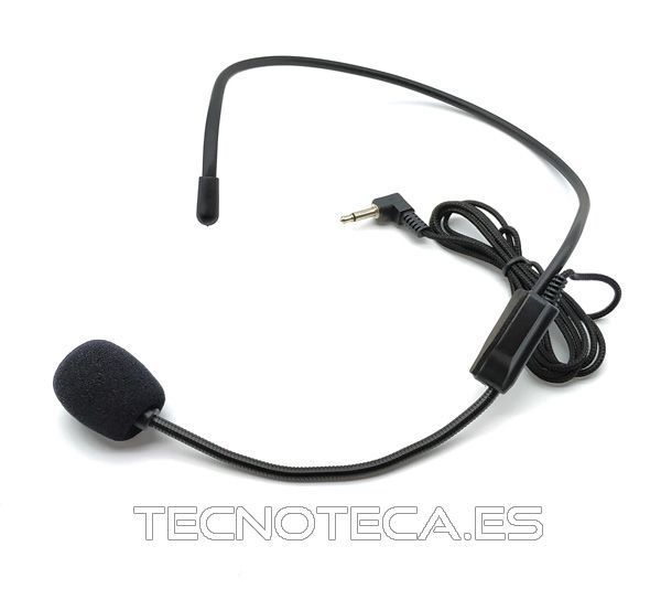 Micrófono diadema Jack 3.5mm electret