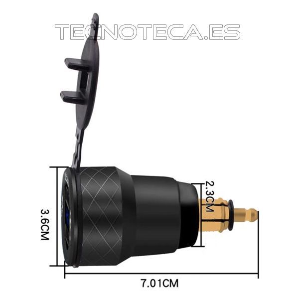 SCHCAR017. Cargador USB mechero moto BMW - Imagen 4
