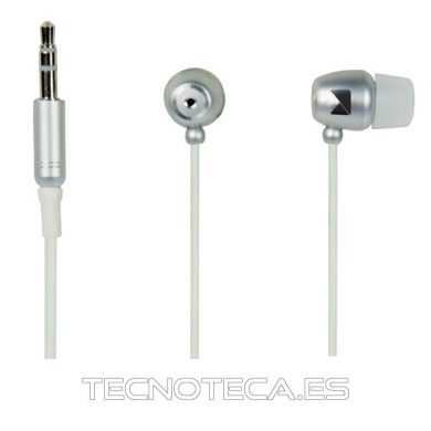 CSHPIER200SI. Auriculares intrauditivos en color plata