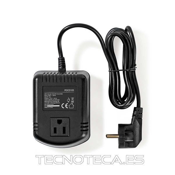 POCO105. Transformador 230VCA a 110 VCA 100W - Imagen 2