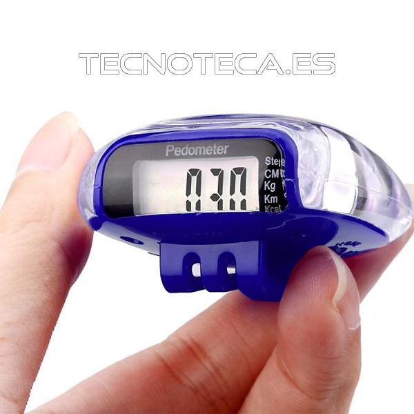 Podometro. Contador de pasos, distancia y calorias