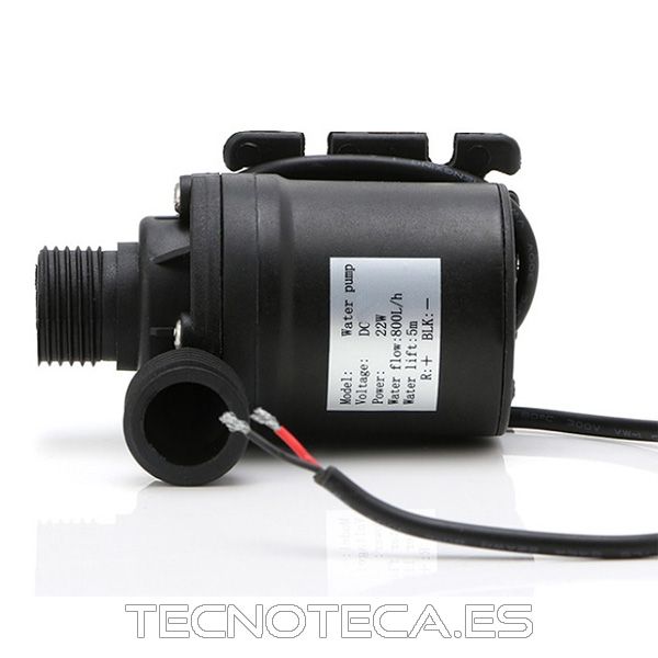 Bomba de agua sumergible de 800 litros/hora 12VDC