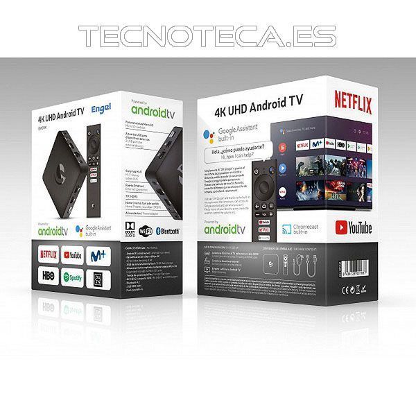 EN1015K. Android TV 2GB/8GB/4K UHD ENGEL - Imagen 3