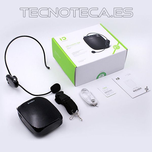 S615. Megáfono inalámbrico portátil a batería Shidu - Imagen 3