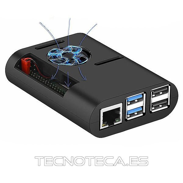 Caja RASPBERRY con ventilador y radiador - Imagen 2