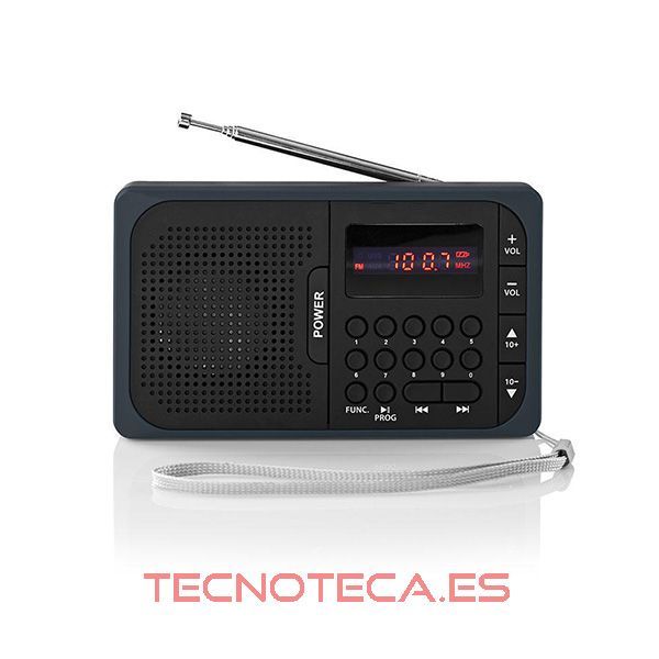 RADIO FM 3,6W USB Y SD TARJETA. RDFM2100