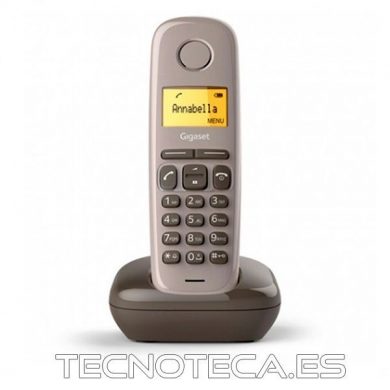 GIGASET A170. Telefono inalambrico color chocolate
