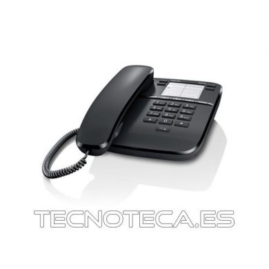 GIGASET DA310. Telefono sobremesa o mural negro