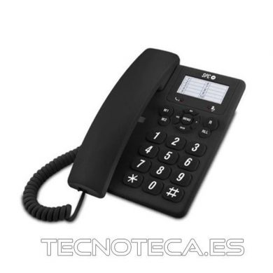 3602N. Telefono de sobremesa SPC 3602N negro