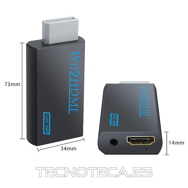 Conversor de Wii2 a HDMI con AUDIO - Imagen 3