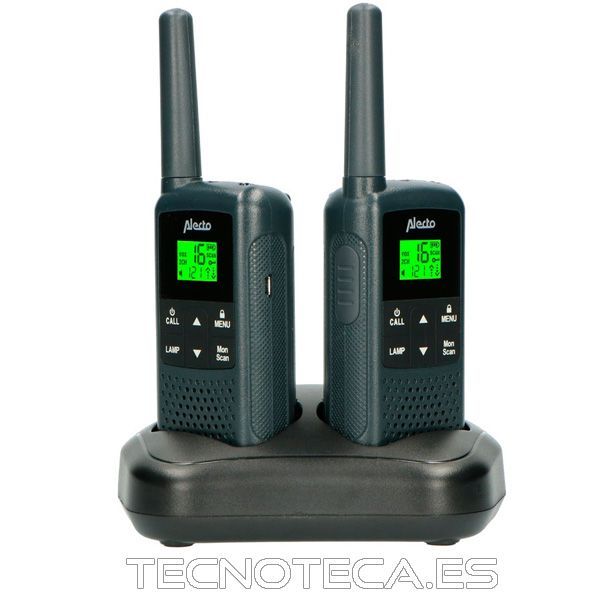 WALKIE038. WALKIE ALECTO 16 canales + base