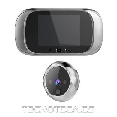 Cámara mirilla para puerta LCD con timbre