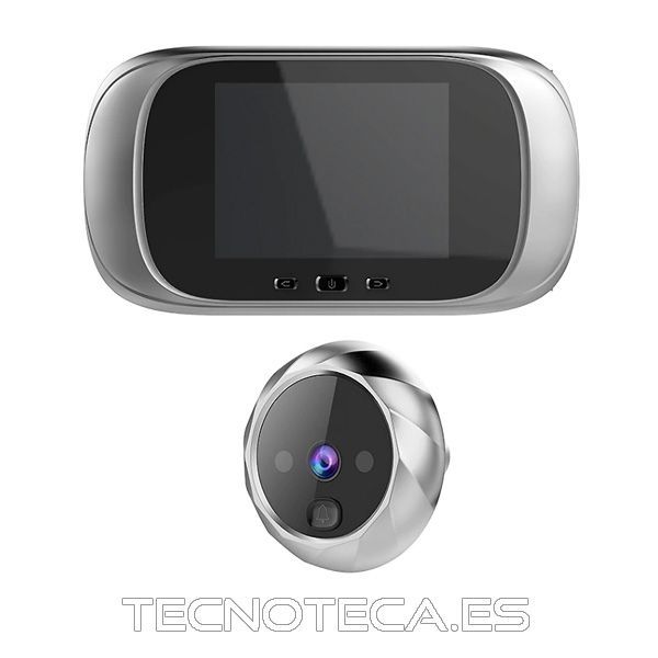 Cámara mirilla para puerta LCD con timbre