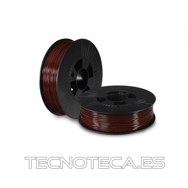 PLA175BR75. FILAMENTO PLA 1,75 MARRON 750 g