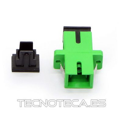Adaptador conector fibra optica SC/APC