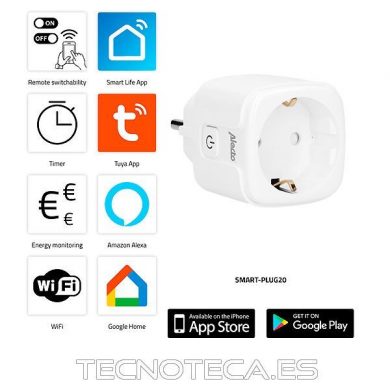 DOM003. ENCHUFE WIFI MONITOR CONSUMO