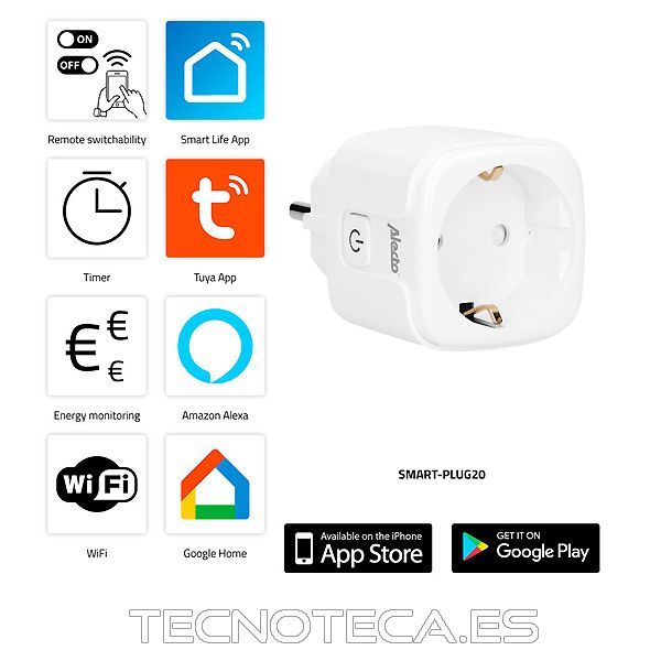 DOM003. ENCHUFE WIFI MONITOR CONSUMO