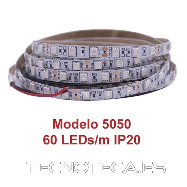 LEDs ULTRAVIOLETA. Rollo de 5 metros del TIPO A