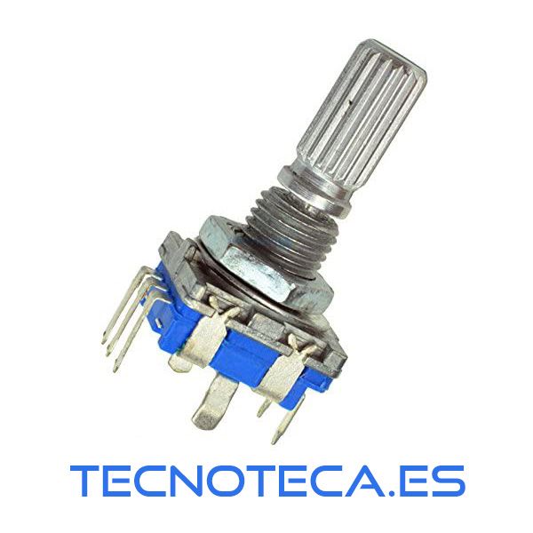 Encoder rotativo, potenciómetro digital eje completo 20