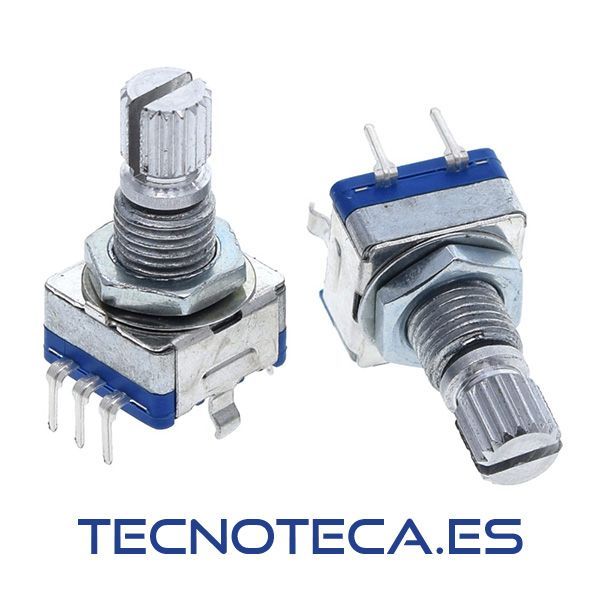 Encoder rotativo, potenciómetro digital eje completo 15