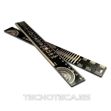 Regla de diseño de circuito impreso PCB de 15cm
