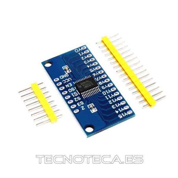 CD74HC4067. Módulo multiplexor analógico 16 can.