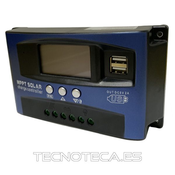 MPPT30A. Regulador Solar 30A MPPT 12/24V