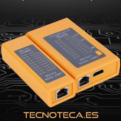 TESTER para cables HDMI y RJ45 de red