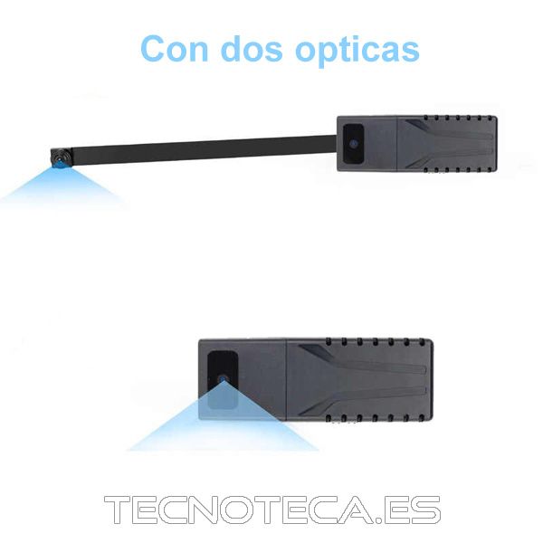 Cámara espía con doble lente HD 720P Wifi