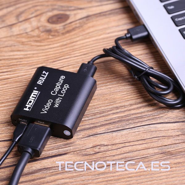 CAPTURADORA DE VIDEO HDMI AUDIO 4K A USB3.0 - Imagen 2