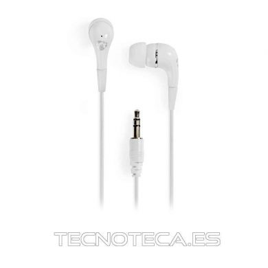 HPWD1001WT. AURICULARES CABLE REDONDO BLANCO