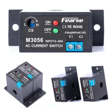 Interruptor accionado por corriente de 0 a 30A NA