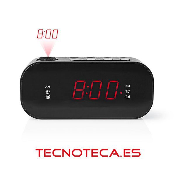 RADIODESPERTADOR PROYECTOR. CLAR009BK