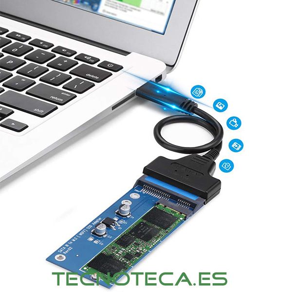 ADAPTADOR M2 SSD NGFF a SATA