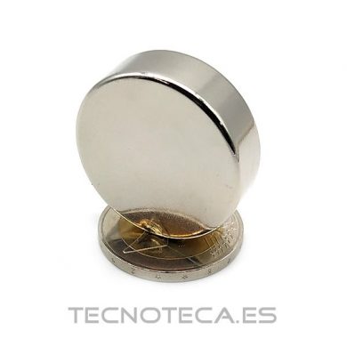 MAGNET007. IMAN NEODIMIO DE DISCO 35x10