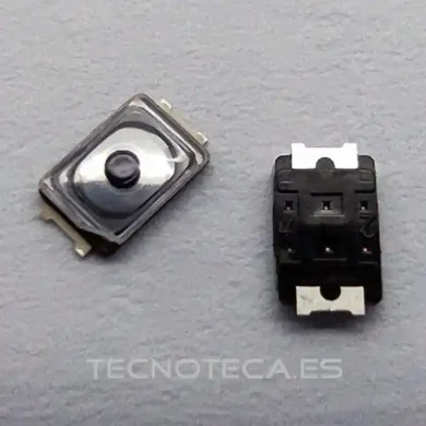 Pulsador de membrana SMD 3x2.5x0.65 mm