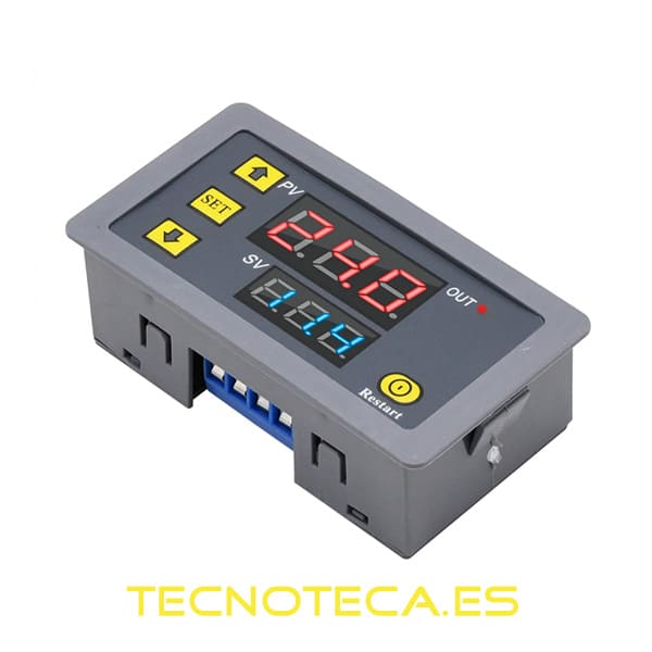 TEMPORIZADOR UNIVERSAL DE PANEL 12VDC