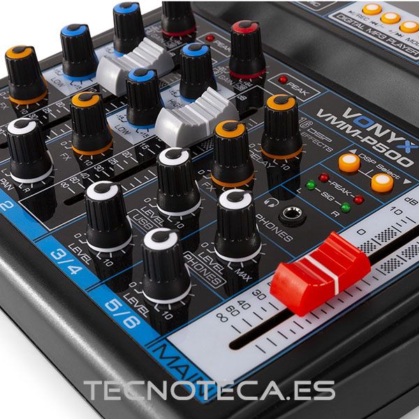 172.580. VMM-P500 Mesa de mezcla VONIX 4 CH. - Imagen 3