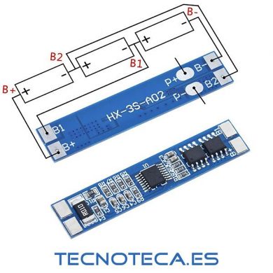 CARGADOR DE BATERIAS 3s 18650