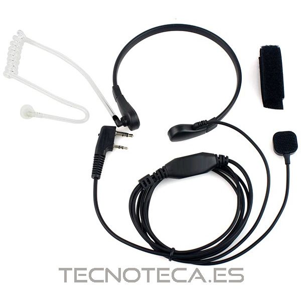 Microauricular de emisora portátil de 2 JACK