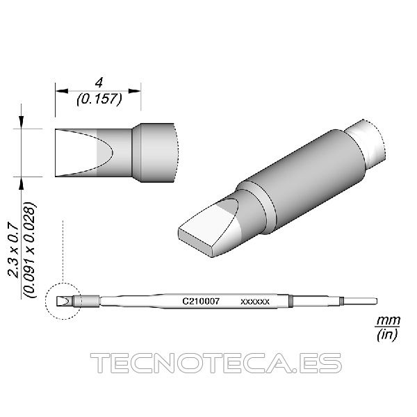 PUNTA JBC MODELO C210007