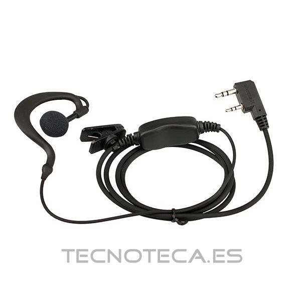 Microauricular de emisora portatil de 2 JACK