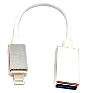 USB A hembra OTG a LIGHTNING