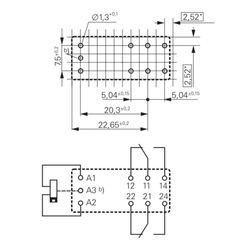 RELE 24VDC BIESTABLE