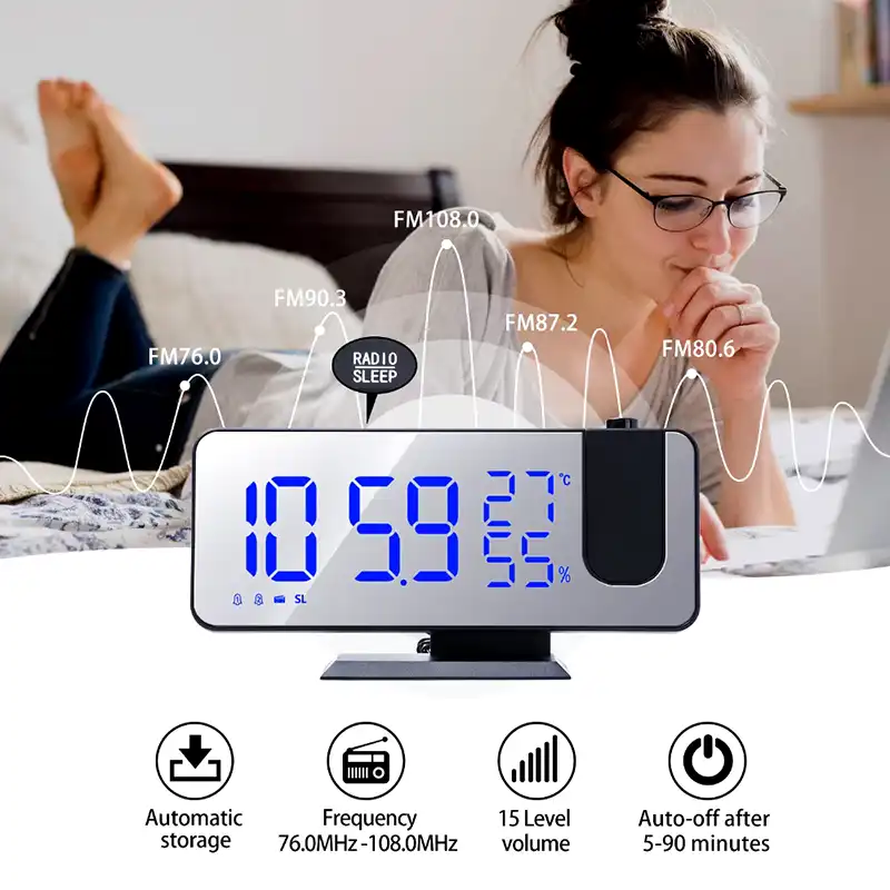 Radio reloj despertador