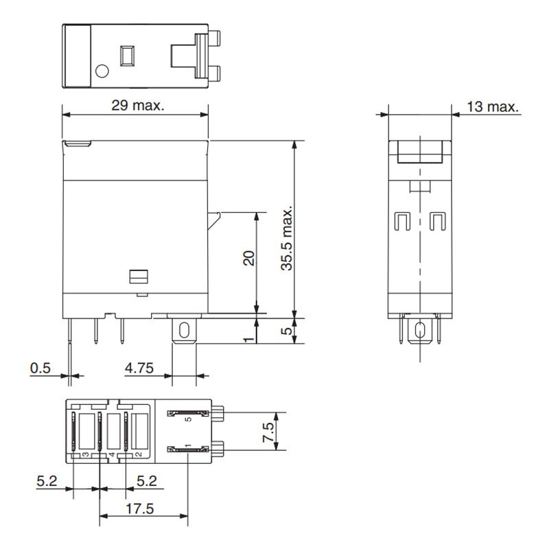 Rele G2R-1-S-24AC