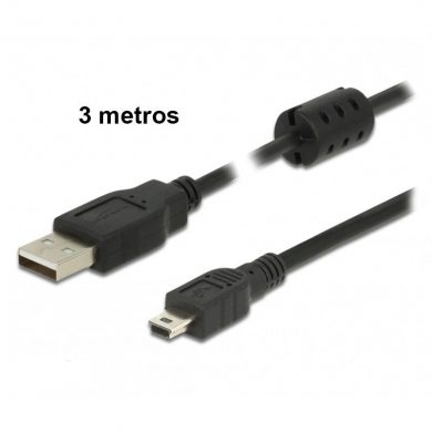 Cable USB macho a mini USB